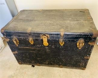 Antique Steamer Trunk