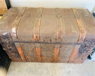 Antique Steamer Trunk