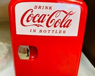 Personal table top Coca Cola Cooler