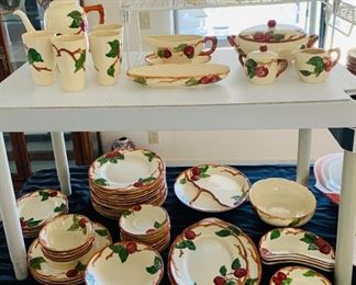  Vintage Franciscan Ware Apple Dishes - Priced Separately