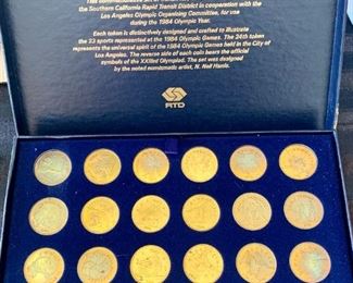 1984 Olympic Token Collection