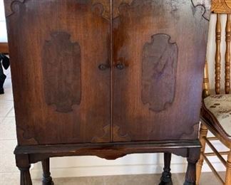 Antique Bar Cabinet