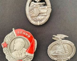 WWII Reproduction Pins