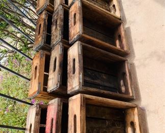 Coca Cola Wooden Crates