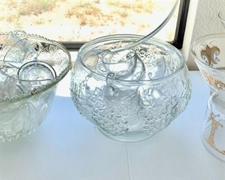 Misc. Punch Bowls & Serving Items