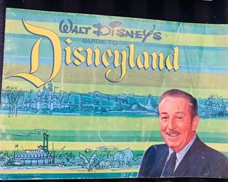 Vintage Walt Disney's Guide to Disneyland