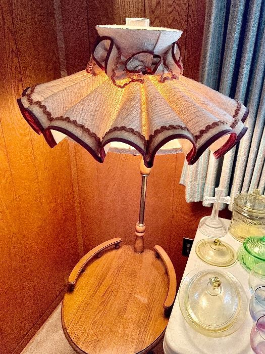 1957 Lamp. Original Lamp Shade