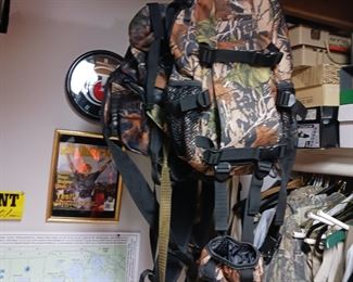 Hunting clothing and backpacks
