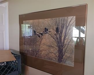 Duck hunting framed art