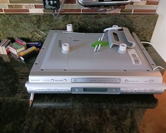 Under counter mount radio CD player Sony