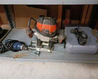 Router power tool drill