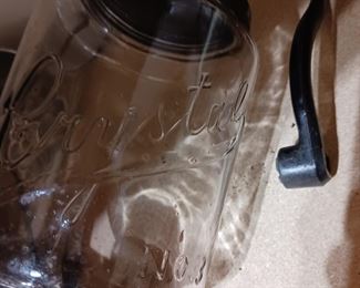 Arcade Crystal number 3 coffee grinder