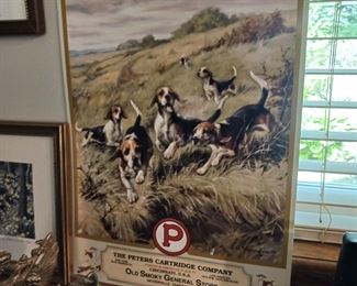 Reproduction Peters cartridge ammunition sign