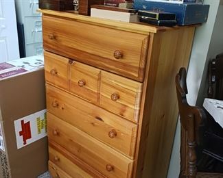 Pine for drawer dresser
