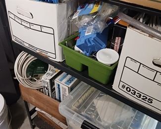 Painting and electrical supplies