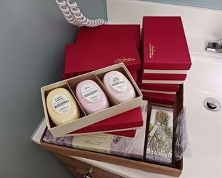 Nice collection of unused scented soaps bar soaps