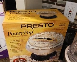 Presto power pop popcorn maker