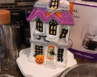 Halloween themed cookie jar