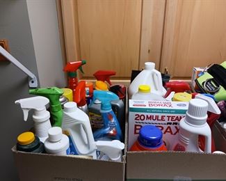 Cleaning supplies