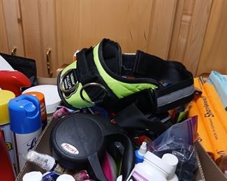 Large dog jackets leashes Etc