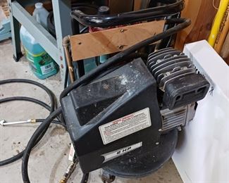 Two horsepower air compressor