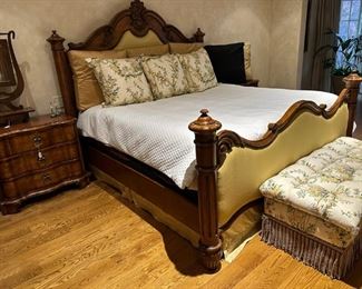 Century Furniture King Size Bed / Temperpedic