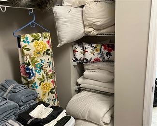 Bedding and other linens