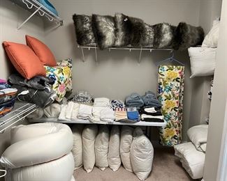 Bedding and other linens