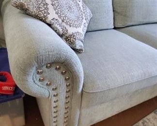 Bobs Furniture Sofa with storage chaise