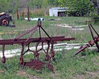 Row Plow, Single Bottom Breaking Plow, Both 3 Point Hookup