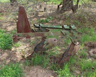 2 Bottom Breaking Plow with 3 Point Hookup