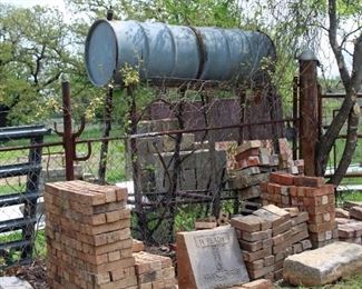 Bricks and Building Stones also Fuel Storage Tank