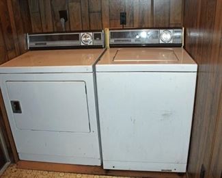 Washer and Electric Dryer in Working Condition When Last Used