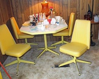 MCM Table and Chairs. Lots of Smalls.