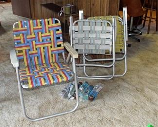 Vintage Folding Chairs 