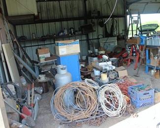 Shop Filled with Items. Tools and Collectables.