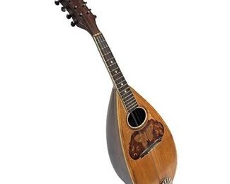 Antique Neapolitan Bowl Back Mandolin