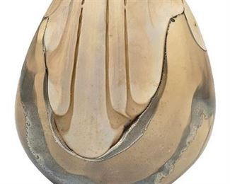 Vintage Nielsen's Extraordinary Ceramics Small Flat Vase