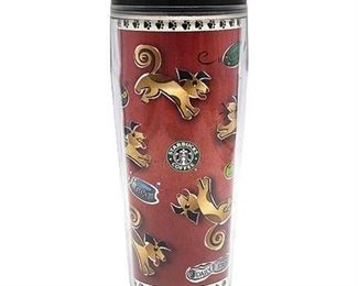 2003 Starbucks Barista Dog Lovers Tumbler 18oz
