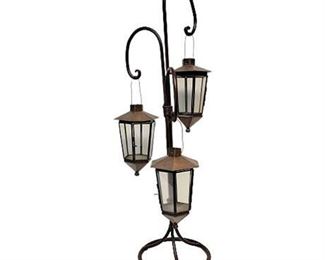 Three-Light Hanging Votive Lantern