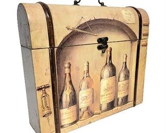 Decorative 4-Bottle Wine Presentation Box