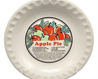 Vintage Sunnycraft Apple Pie Plate