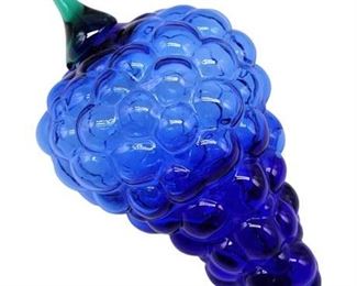 Salute! Italia Hand Blown Art Glass Grapes (1 of 2)