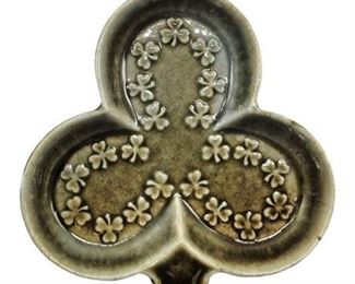 Vintage Wade Irish Porcelain Shamrock Trinket Dish
