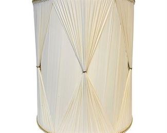 Mid-Century Hollywood Regency Barrel Lampshade