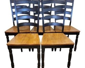Winners Only Quails Run Ladder Back Side Chairs, Set of 5