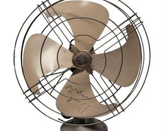 Vintage General Electric Vortalex Art Deco Industrial Oscillating Fan (1 of 2)