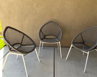 Scandanavian Design patio chairs