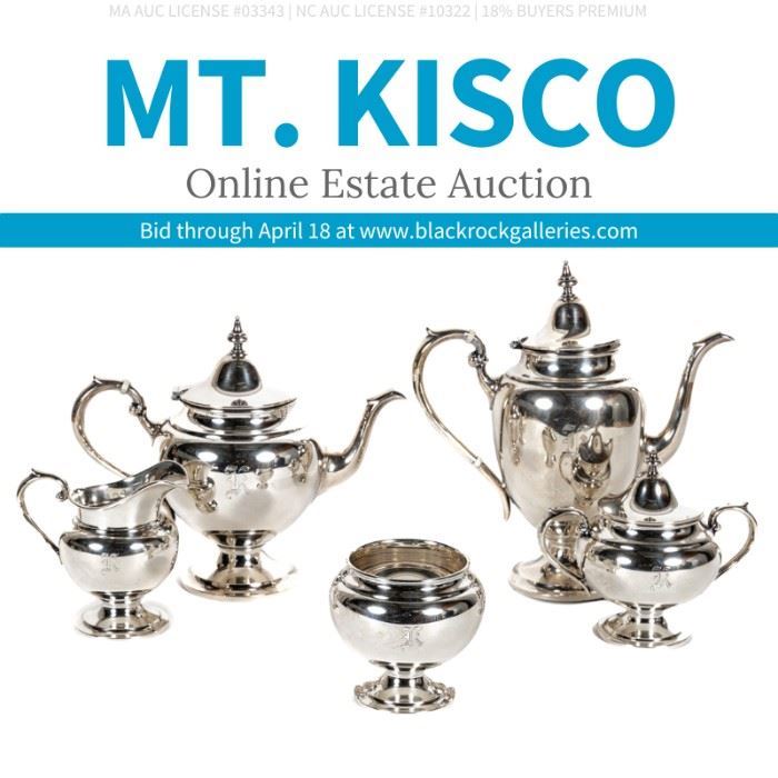 MT. KISCO, NY ONLINE ESTATE AUCTION starts on 4/11/2023