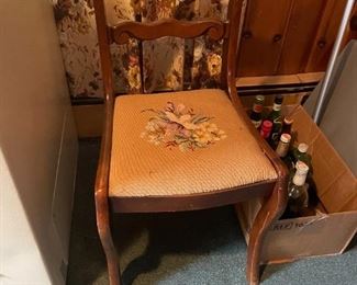 . . . needlepoint chair